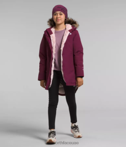 boysenberry أطفال The North Face سترة القطب الشمالي J688D178
