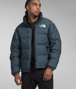 أزرق دينيم/أسود TNF رجال The North Face 92 سترة نوبتسي ذات وجهين J688D1205