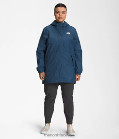 أزرق مظلل نحيف The North Face بالإضافة إلى سترة انتورا J688D438
