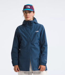 أزرق مظلل نحيف The North Face سترة انتورا J688D49