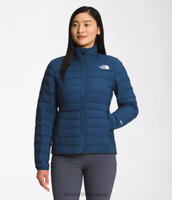 أزرق مظلل نحيف The North Face سترة بيليفيو قابلة للتمدد J688D1084