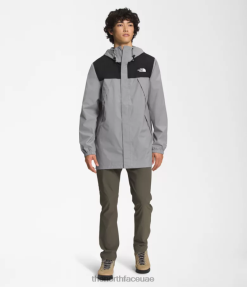 أسود/رمادي معتدل رجال The North Face سترة انتورا J688D539