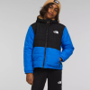 الأزرق البصري أطفال The North Face سترة بغطاء رأس بسحاب كامل من MT Chimbo ذات وجهين J688D79
