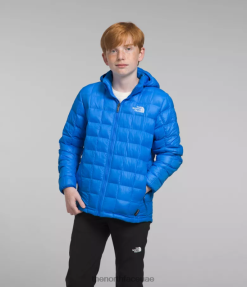 الأزرق البصري أطفال The North Face سترة مقنعين الحرارية J688D632