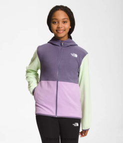 الترمس أطفال The North Face سترة بغطاء للرأس بسحاب كامل من الجليد J688D523