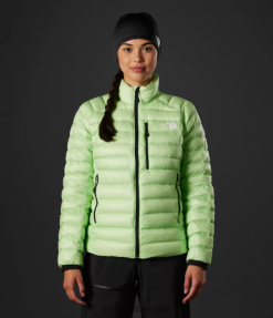 الزنجار الأخضر نحيف The North Face سترة بريثورن من سلسلة القمة J688D1086