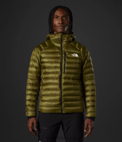 الزيتون العسكري رجال The North Face هوديي بريثورن من سلسلة القمة J688D917