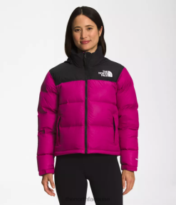 الفوشيه الوردي نحيف The North Face 1996 سترة نوبتسي الرجعية J688D728