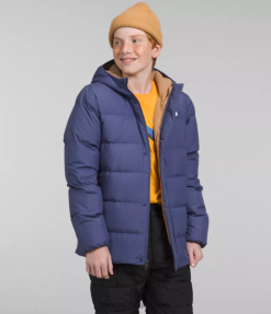 الكهف الأزرق أطفال The North Face شمال أسفل سترة مبطنة بالصوف J688D688