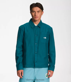 المرجان الأزرق رجال The North Face كوخ الوادي J688D11
