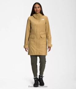 تان الظباء نحيف The North Face مدينة نسيم المطر سترة II J688D154