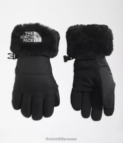 تنف الأسود أطفال The North Face قفازات دوامة mossbud J688D460