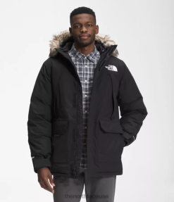 تنف الأسود رجال The North Face سترة ماكموردو J688D1