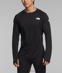 تنف الأسود رجال The North Face طاقم سلسلة القمة برو 120 J688D306