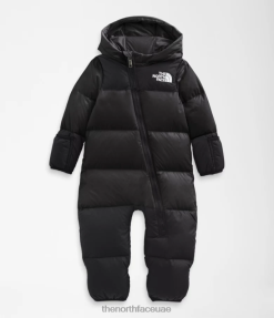تنف الأسود طفل The North Face 1996 قطعة واحدة ريترو نوبتسي J688D91