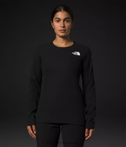 تنف الأسود نحيف The North Face سلسلة القمة طاقم الصوف المستقبلي J688D161