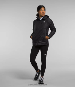 تنف الأسود نحيف The North Face سيركالوفت - بلوفر بسحاب J688D504