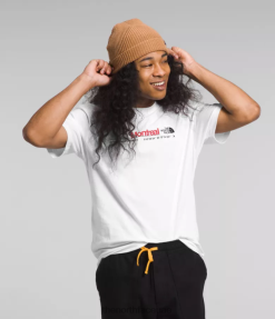 تي إن إف أبيض/مونتريال رجال The North Face تيشيرت المدينة بأكمام قصيرة J688D1070