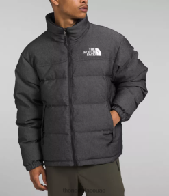 تي إن إف الدنيم الأسود رجال The North Face 92 سترة نوبتسي ذات وجهين J688D1204