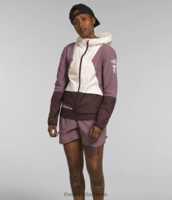 جاردينيا أبيض/رمادي تزلف نحيف The North Face سترة صافرة الرياح J688D317