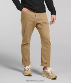 حجر الكاكي رجال The North Face بنطال بخمسة جيوب J688D129