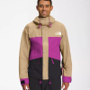حجر كاكي/زهرة الصبار الأرجوانية/أسود TNF رجال The North Face 86 سترة جبلية ريترو J688D1297