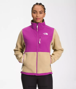 حجر كاكي/زهرة صبار أرجوانية/غاردينيا بيضاء نحيف The North Face سترة دينالي J688D149