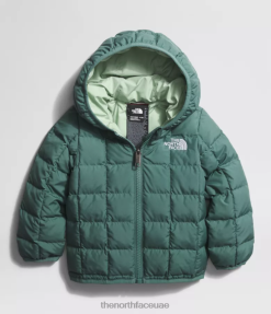 حكيم الظلام طفل The North Face سترة بغطاء رأس ذات كرة حرارية قابلة للعكس J688D636