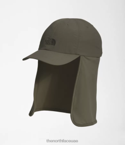 رمادي داكن جديد للجنسين The North Face قبعة الأفق الواقية من الشمس J688D367