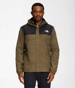 زيتوني عسكري/أسود TNF رجال The North Face انتورا ثلاثي المناخ J688D999