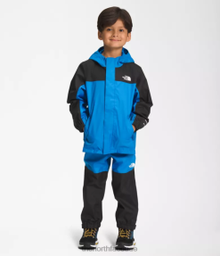 سوبر سونيك الأزرق أطفال The North Face سترة المطر انتورا J688D87