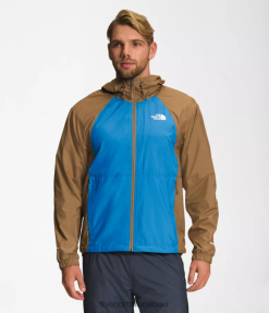 سوبر سونيك الأزرق/البني المنفعة رجال The North Face سترة هيدرينالين 2000 J688D101