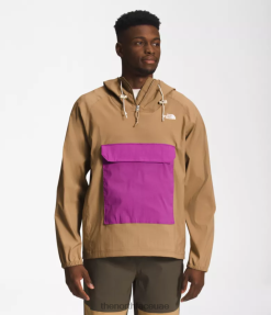 فائدة زهرة الصبار البني / الأرجواني رجال The North Face بلوفر من الدرجة الخامسة J688D595