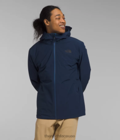 قمة البحرية / الأزرق الظليل رجال The North Face سترة ثلاثية المناخ صديقة للبيئة من Thermoball J688D476
