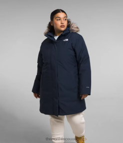 قمة البحرية نحيف The North Face بالإضافة إلى سترة القطب الشمالي J688D966