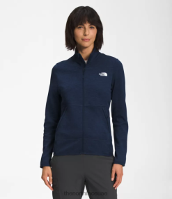 قمة هيذر البحرية الداكنة نحيف The North Face كانيونلاندز الرمز البريدي الكامل J688D378