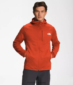 هيذر البرونزية الصدئة رجال The North Face هوديي كانيونلاندز J688D925