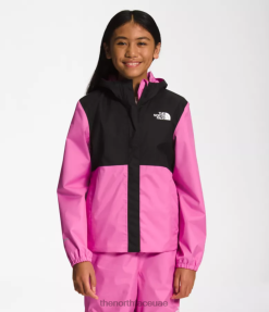 وردي فائق أطفال The North Face سترة المطر انتورا J688D755