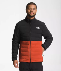 TNF أسود/برونزي صدئ رجال The North Face سترة بيليفيو قابلة للتمدد J688D649